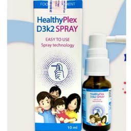 Healthyplex D3K2 Spray (10 ml)- Vitamin D3 k2 cho bé, giúp tăng chiều cao tốt. Hỗ trợ hệ xương răng chắc khỏe 1