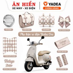 Phụ kiện xe điện YADEA OVA thảm xe Yadea Ova Xe điện Ân Hiển 3