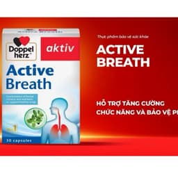 Active Breath Doppelherz (Hộp 30 viên) Viên uống hỗ trợ tăng cường chức năng và bảo vệ phổi 4