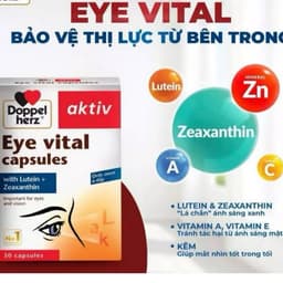 Eye Vital Capsules Doppelherz (Hộp 30 viên) Viên uống Bổ Sung Dưỡng Chất, Giúp Hỗ Trợ Bổ Mắt, Khô Mắt, Suy Giảm Thị Lực 1