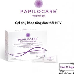 Papilocare Gel Phụ Khoa Hỗ Trợ Đào Thải HPV, Phục Hồi Niêm Mạc Cổ Tử Cung - Hộp 21 Tuýp 1