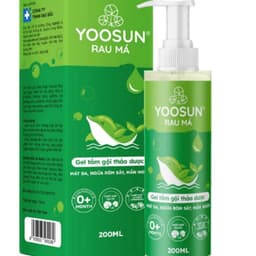 Gel tắm gội thảo dược Yoosun Rau Má ( Chai 200ml ) hỗ trợ làm sạch nhẹ nhàng thông thoáng lỗ chân lông 2