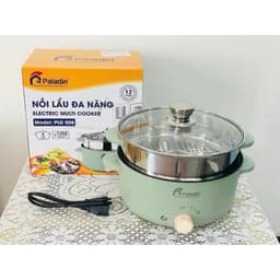 Nồi Lẩu - Nướng - Chiên - Xào Đa Năng Chống Dính PLD 508 - 2 Tầng 3 Lit, Có Thể Tháo Rời 3