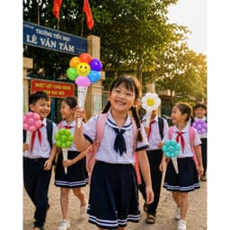 SÉT SỈ 10/5 CÁI Bóng bay mặt cười,bong bóng hoa cúc cầm tay trang trí lớp học,khai giảng 2/9,sinh nhật,Trung Thu,mầm non 3