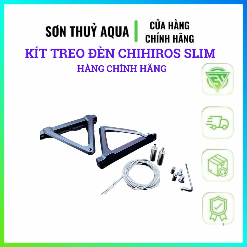 Kit treo đèn Chihiros Đèn led thuỷ sinh Cao cấp Chihios WRGB 2 SLim