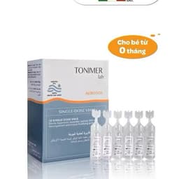 Dung Dịch Ưu Trương 3% Tonimer Lab Aerosol Monodose Hỗ Trợ Các Bệnh Đường Hô Hấp Hộp 18 Tép x 3ml 1