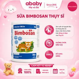 Sữa công thức Bimbosan Thụy Sĩ cho bé từ sơ sinh 4