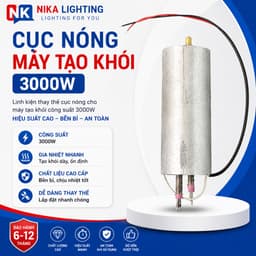 Cục nóng máy tạo khói 1500W 3000W buồng đốt gia nhiệt linh kiện thay thế cho máy phun khói sân khấu 8