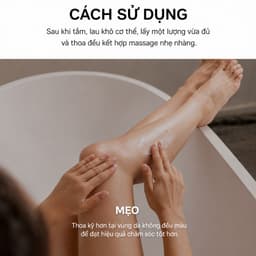 LOUVCELL Kem dưỡng trắng body Crystal Whitening Body Lotion 120ml - Hàng công ty, có VAT 9