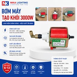 Bơm máy tạo khói NIKA 1500W 1800W 2000W 2500W 3000W linh kiện thay thế cho máy phun khói sân khấu 1