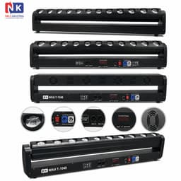 Đèn LED mành 10 mắt,katana 10x40W Beam 10 mắt điều khiển DMX dùng cho sân khấu, biểu diễn, sự kiện 4