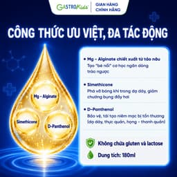 Gastrokids - Hỗ Trợ Giảm Nôn Trớ, Trào Ngược Dạ Dày Thực Quản Cho Trẻ 5