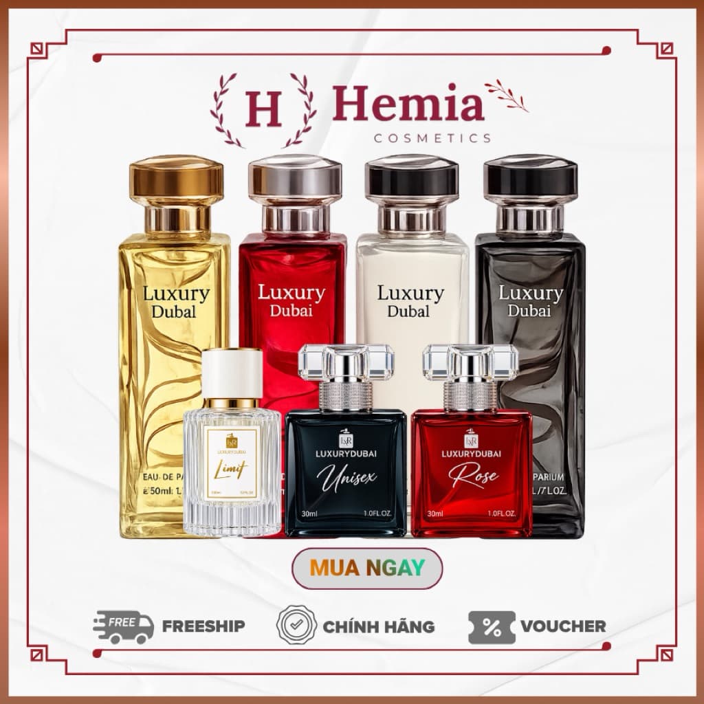 Nước hoa Luxury DuBai 50ml & 30ml