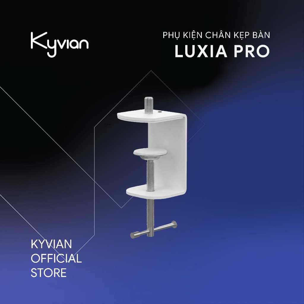 Kyvian Phụ kiện kẹp bàn cho đèn Luxia Pro V1 + V2 by Velix