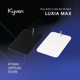 Kyvian Phụ kiện chân đế để bàn cho đèn Luxia Max chất liệu kim loại màu đen & trắng 1