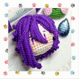 tlhh | Móc khoá len đầu mochi custom theo yêu cầu 1