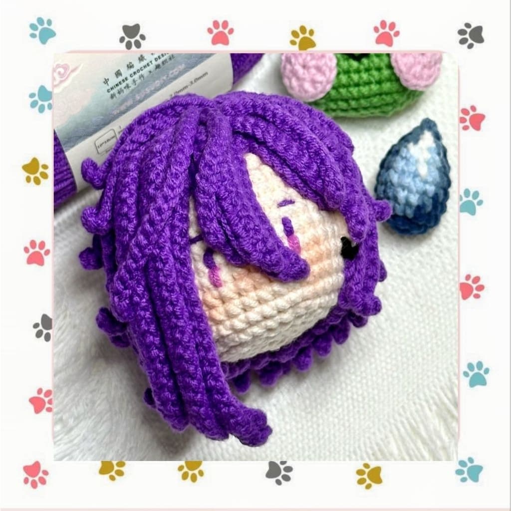 tlhh | Móc khoá len đầu mochi custom theo yêu cầu