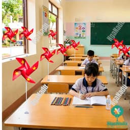 SÉT SỈ 50 cái/ 10 NÚT HÍT CẮM BÀN - nút hít gắn chong chóng - gắn bong bóng trên bàn tiện lợi 3