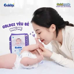 [Mẫu Mới] Bỉm Dán/Quần Goldgi+ Premium Cao Cấp Đủ Size. 7