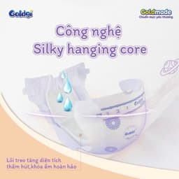 (COMBO 2B) Bỉm Goldgi+ PREMIUM / CAO CẤP quần dán đủ size Nb92/S84/M66/M60/L/XL/XL/XXL 8