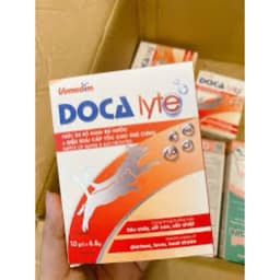 Docalyte-Bù nước và điện giải cấp tốc cho chó mèo. Dùng trong trường hợp tiêu chảy, sốt cao, sốc nhiệt. 5