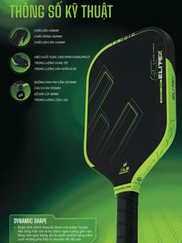 Vợt Elite X V2 Tardio Facolos Chính Hãng - Phiên Bản Giới Hạn Đặc Biệt, Công Nghệ Lõi Mới Nhất 2026 6