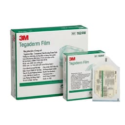 Miếng dán vết thương 3M Tegaderm 1624w&1626w , vô trùng, trong suốt, chống nước - Sản xuất tại Mỹ. 1