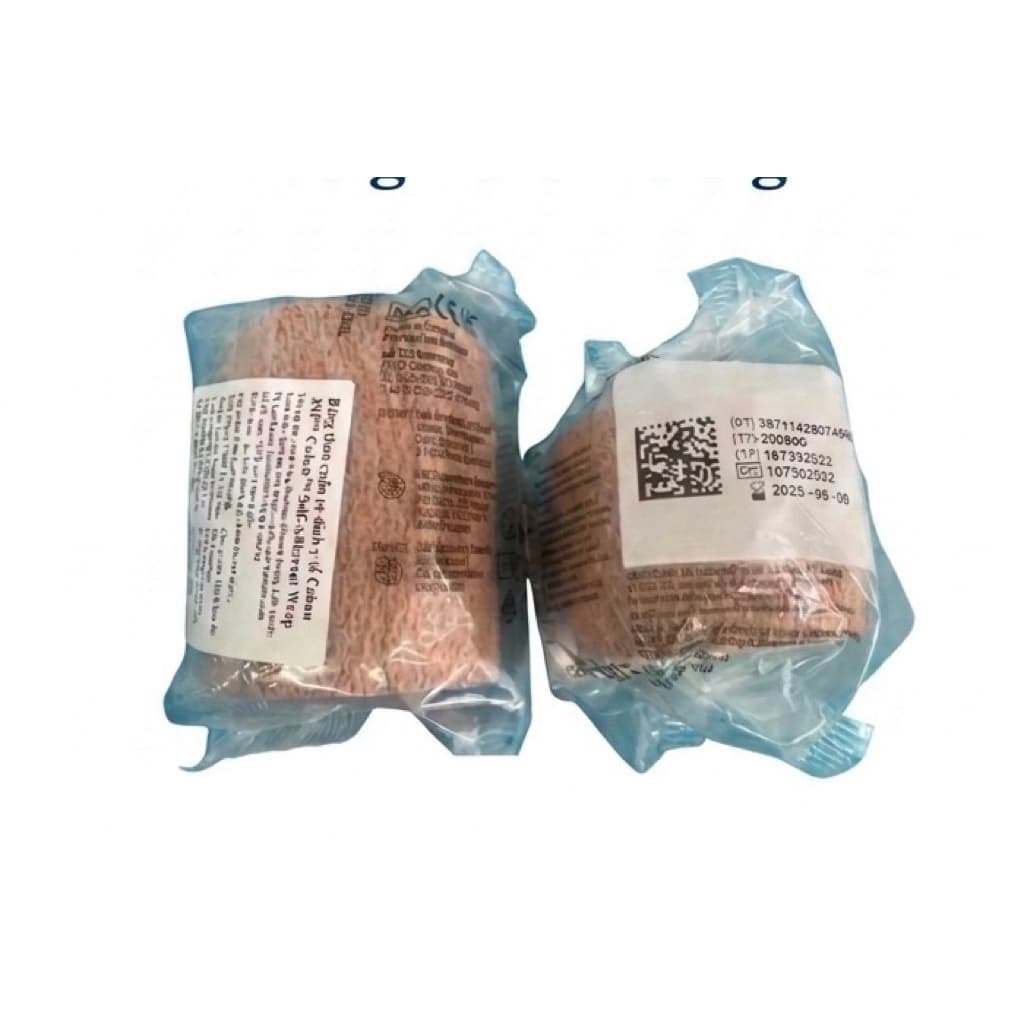Băng cuộn đa năng 3M™ Coban™ tự dính, thoáng khí (5cm & 7.5cm, kéo dãn dài 4,5m)
