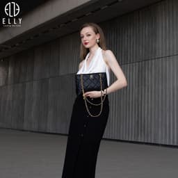 [Tặng hộp 20.10] Túi đeo chéo nữ ELLY EL377 da tổng hợp đeo vai thời trang 7
