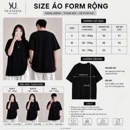 Áo thun 3158 YUSTUDIO form rộng áo thun unisex nam nữ trước ngực mẫu TIMELESS 3