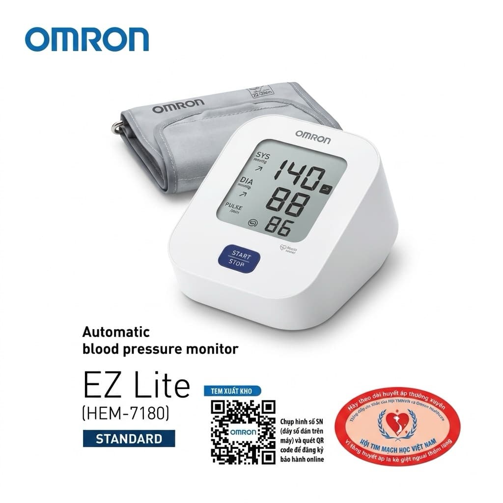 Máy đo huyết áp tự động EZ Lite | HEM- 7180