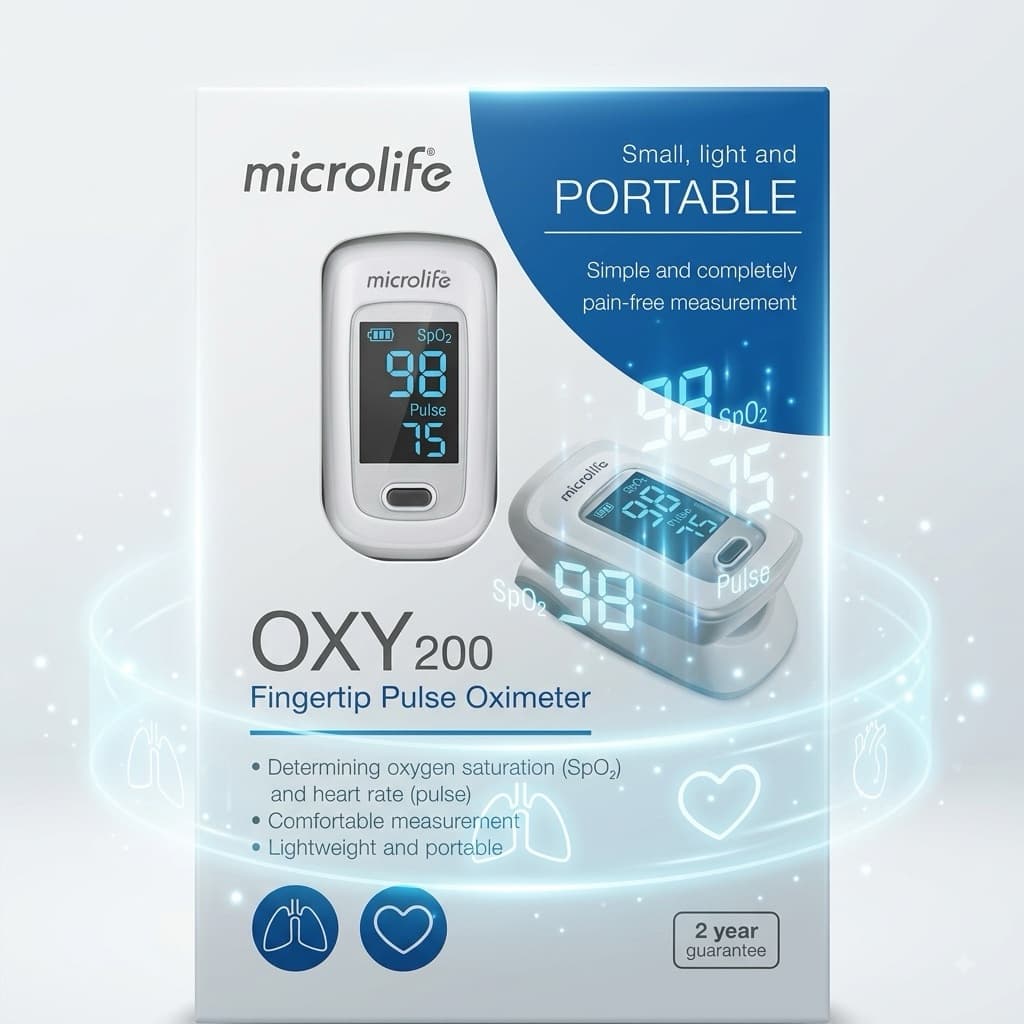 Máy Đo Nồng Độ Oxy (SPO2) Microlife OXY200 (OXY 200)