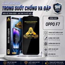 Kính cường lực Oppo F7 thế hệ mới full màn miếng dán bảo vệ màn hình điện thoại khi rơi va đập 1