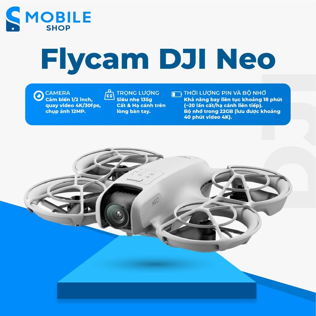 Flycam DJI NEO/ NEO Fly More Combo Chính Hãng