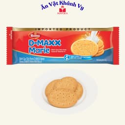 Bánh quy sữa mới D-MAXX Marie Túi 220G, Hộp giấy 308G - HÀNG CHÍNH HÃNG 4