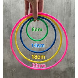 Set 10 Vòng Nhựa Đa Kích Thước - Lg Store 7