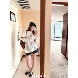 𝟏𝟒𝐚𝐦.𝐬𝐭𝐮𝐝𝐢𝐨 | Set Áo Thô Tay Dài Phối Ren Viền Bèo Chân Váy Xếp Tầng Nữ Set Đồ Nữ Trắng Dịu Dàng 3