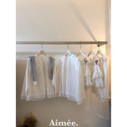 𝟏𝟒𝐚𝐦.𝐬𝐭𝐮𝐝𝐢𝐨 | Set Áo Thô Tay Dài Phối Ren Viền Bèo Chân Váy Xếp Tầng Nữ Set Đồ Nữ Trắng Dịu Dàng 8