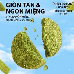 BELGI BÁNH MÀI CỎ BỔ SUNG SỮA DÊ LỢI KHUẨN CHO HAMSTER 3
