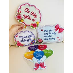 Set Chào Mừng Ngày 20/11 – Trang Trí Bảng Lớp Tri Ân Thầy Cô 6