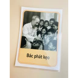Set Bác Hồ Với Thiếu Nhi – Trang Trí Bảng Lớp, Góc Học Tập, Chủ Đề Bác Hồ 5