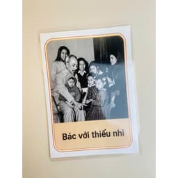 Set Bác Hồ Với Thiếu Nhi – Trang Trí Bảng Lớp, Góc Học Tập, Chủ Đề Bác Hồ 6