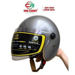 Mũ bảo hiểm 3/4 kính dài đa năng cho Nam Nữ, che nắng, mưa, chống lóa, Nhiều màu sắc thời trang 5