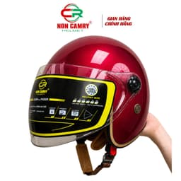 Mũ bảo hiểm 3/4 kính dài đa năng cho Nam Nữ, che nắng, mưa, chống lóa, Nhiều màu sắc thời trang 7