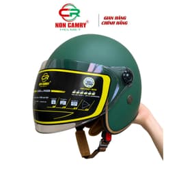 Mũ bảo hiểm 3/4 kính dài đa năng cho Nam Nữ, che nắng, mưa, chống lóa, Nhiều màu sắc thời trang 9