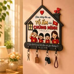 Móc Treo Chìa Khóa – Móc Treo Trang Trí – Decor Nhà Cửa, Gửi Gắm Yêu Thương Trong Từng Góc Nhỏ 4