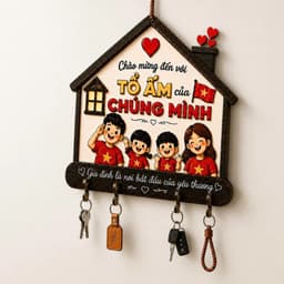 Móc Treo Chìa Khóa – Móc Treo Trang Trí – Decor Nhà Cửa, Gửi Gắm Yêu Thương Trong Từng Góc Nhỏ 5
