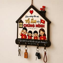 Móc Treo Chìa Khóa – Móc Treo Trang Trí – Decor Nhà Cửa, Gửi Gắm Yêu Thương Trong Từng Góc Nhỏ 3