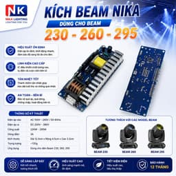 Bo kích đèn Beam 200W 230W 260W 280W  295W bo mạch nguồn kích bóng linh kiện thay thế đèn sân khấu 1
