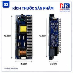 Bo kích đèn Beam 200W 230W 260W 280W  295W bo mạch nguồn kích bóng linh kiện thay thế đèn sân khấu 4